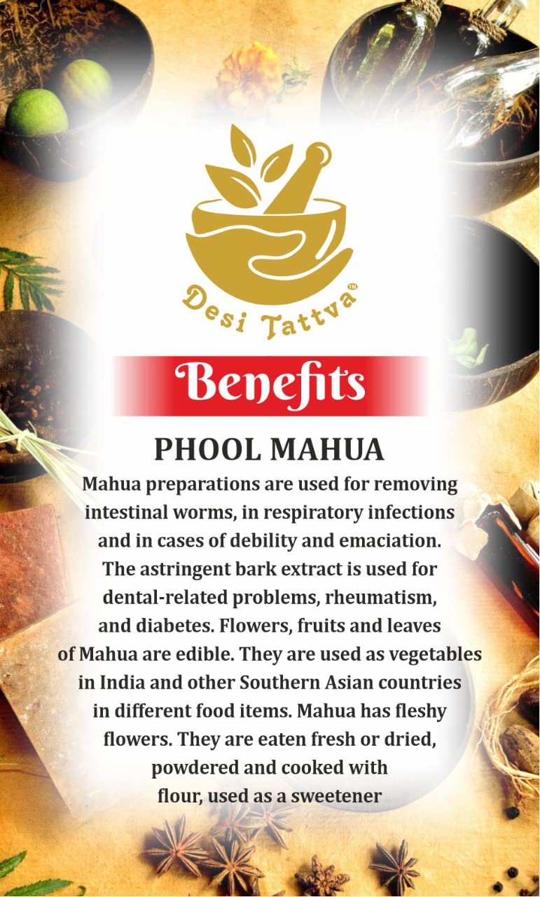 Mahua Phool (200 gm) Mahua Flower – Madhuca Indica -3